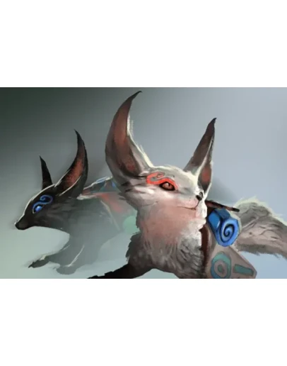 Unusual Jin and Yin Fox Spirits DOTA 2 Unusual Jin and Yin Fox Spirits DOTA 2