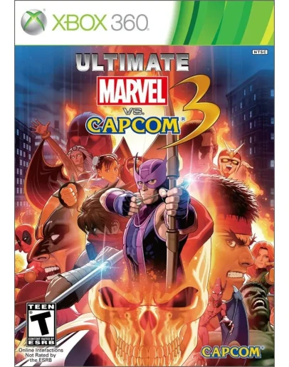 Xbox 360 Ultimate Marvel vs. Capcom 3 ПЕРЕНОС