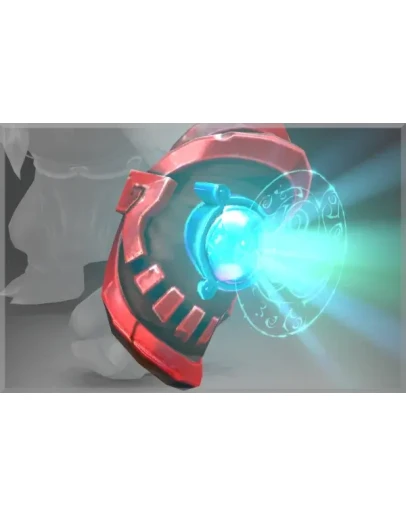 Autographed Bracers of the Cavern Luminar DOTA 2