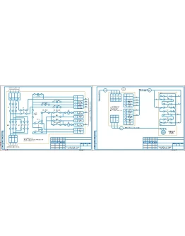 Схема электропривода задвижки Н-В-12 и пульта управлени