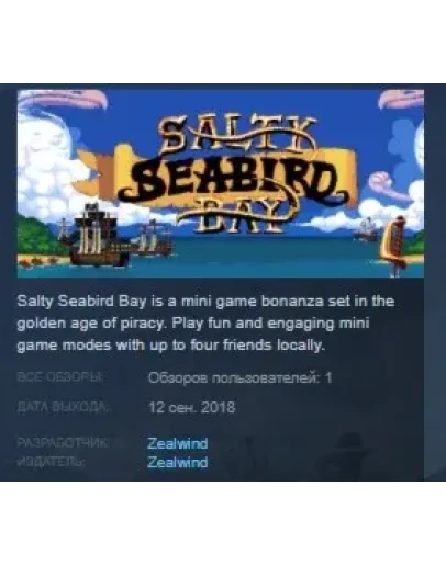 Salty Seabird Bay STEAM KEY REGION FREE GLOBAL