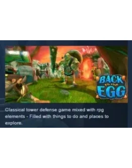 BACK TO THE EGG! Tower Defense STEAM KEY REGION FREE BACK TO THE EGG! Tower Defense STEAM KEY REGION FREE