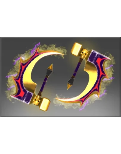 Inscribed Golden Basher Blades DOTA 2
