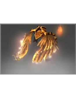 Autographed Golden Wyrmwrought Flare DOTA 2 Autographed Golden Wyrmwrought Flare DOTA 2