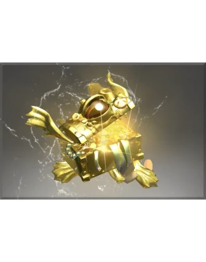 Genuine Golden Flopjaw the Boxhound DOTA 2
