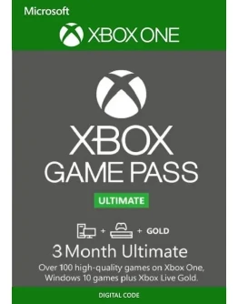 XBOX GAME PASS ULTIMATE 3 МЕСЯЦА (ИНДИЯ) КЛЮЧ