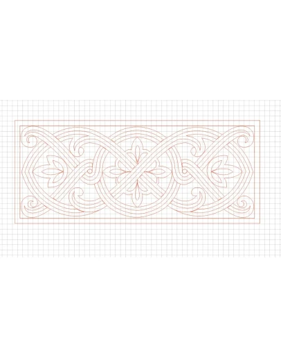 Филенка_6 (вектора для станка с ЧПУ) Филенка_6 (вектора для станка с ЧПУ)