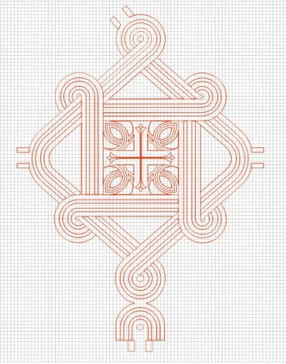 Филенка_7 (вектора для станка с ЧПУ) Филенка_7 (вектора для станка с ЧПУ)