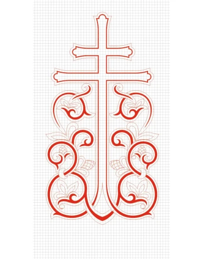 Крест_3 (вектора для станка с ЧПУ)