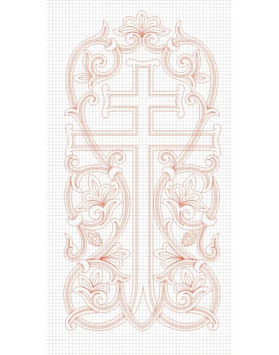 Крест_5 (вектора для станка с ЧПУ)