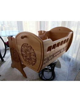 Люлька резная (программы ArtCAM 2011, векторCorelDRAW )