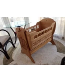 Люлька резная (программы ArtCAM 2011, векторCorelDRAW )