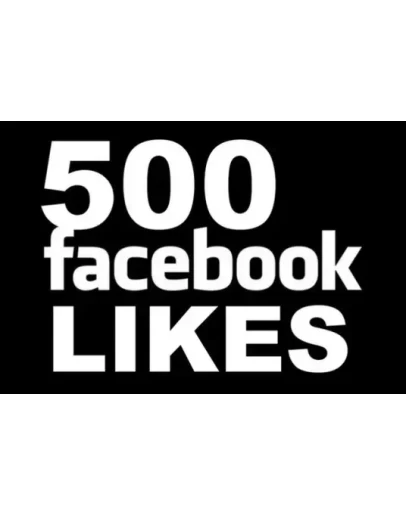 500 Лайков FACEBOOK Лайки Фейсбук НИЗКАЯ ЦЕНА