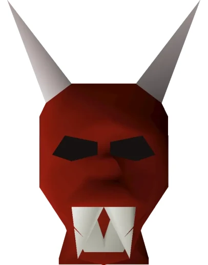 Red Halloween mask Runescape 3