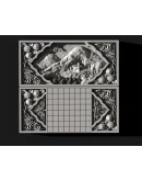 3d модель нард, шахматная доска для станка с ЧПУ