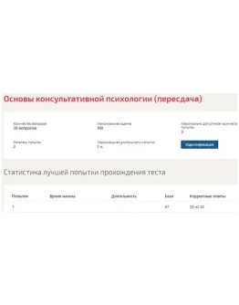 Основы консультативной психологии ответы тест Синергия Основы консультативной психологии ответы тест Синергия