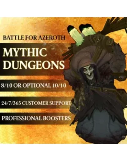 Mythic Dungeons 8/10, 10/10 World of Warcraft (US)