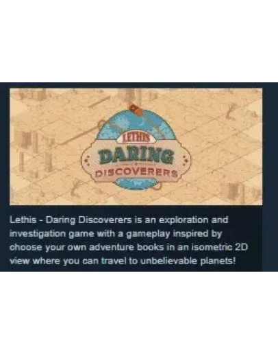 Lethis Daring Discoverers STEAM KEY REGION FREE GLOBAL