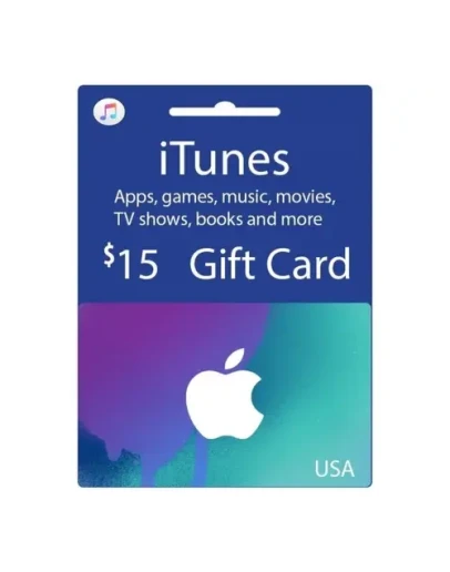 iTunes Gift Card 15 USA - без комиссии
