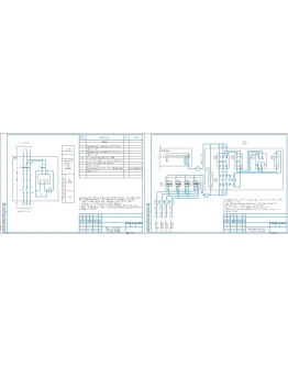Схема управления освещением по сигналам таймера