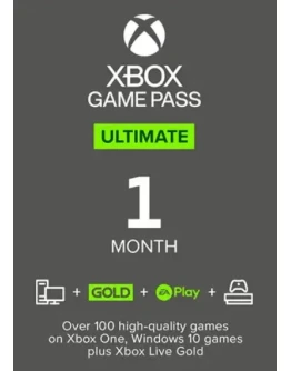 XBOX GAME PASS ULTIMATE 1 Мес ИНДИЯ ТОЛЬКО НОВЫЕ АККАУН