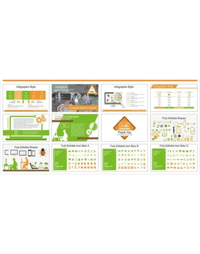 Презентация PowerPoint Премиум тема. Ремонт компьютеров