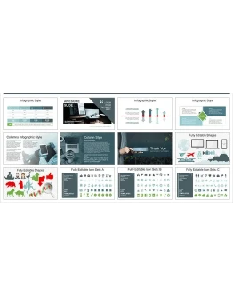 Презентация PowerPoint Премиум тема. Экономика, бизнес.