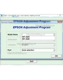 Adjustmen program Epson WF-3620, WF-3640