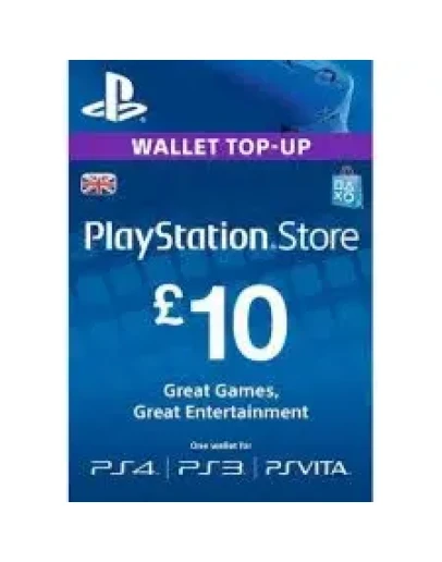 PLAYSTATION NETWORK PSN 10 GBP (UK)