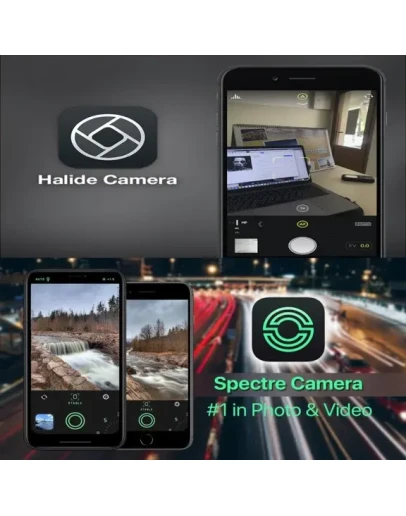 Halide Camera + Spectre Camera AppStore iPhone,iPad iOS