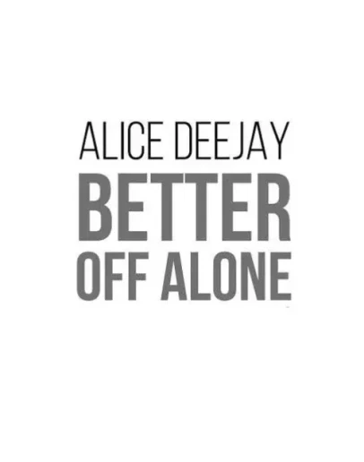 Better of Allone Alice Deejay. Tab, ноты, guitar pro