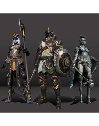 Dwarves Warrio 16lvl 4700 ArcheAge: Unchained Alexander