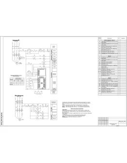 Схема управления вентиляцией с очисткой фильтров