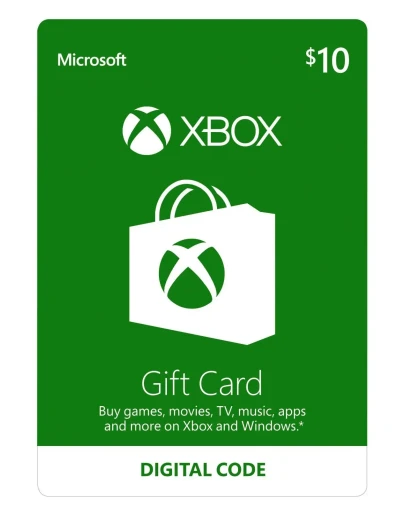 Xbox Gift Card 10 USA - без комиссии
