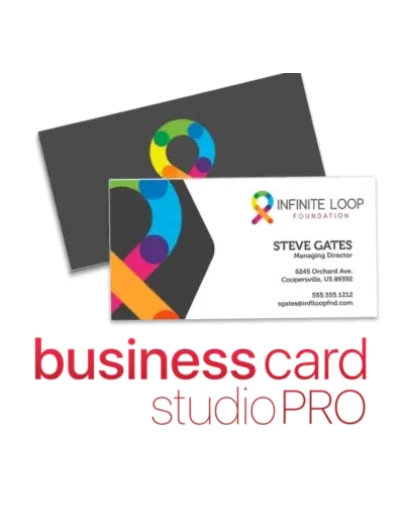 Редактор визиток Business Card Studio Pro