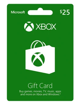 Xbox Gift Card 25 USA - без комиссии