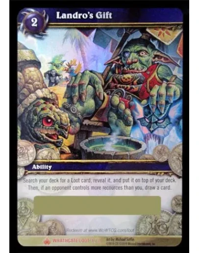 Landro Gift Box Wow TCG ( Коробка с подарками Ландро )