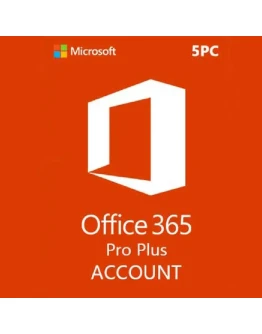 Microsoft Office 365 аккаунт с подпиской для 5ПК