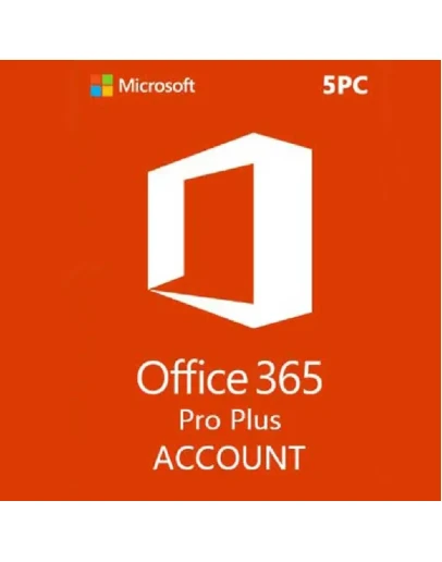 Microsoft Office 365 аккаунт с подпиской для 5ПК Microsoft Office 365 аккаунт с подпиской для 5ПК