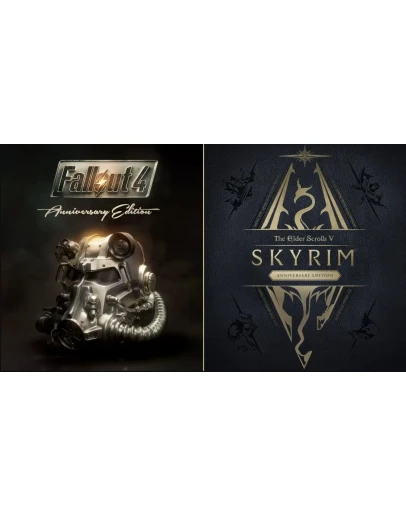 Skyrim Anniversary+Fallout 4 Anniversary Bundle XBOX Skyrim Anniversary+Fallout 4 Anniversary Bundle XBOX