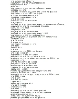 Ключевые слова по теме ЕГЭ. 18000 слов.