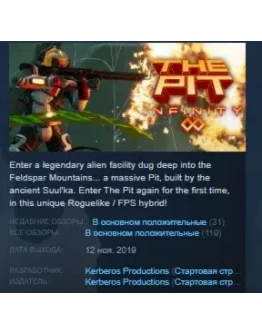 The Pit: Infinity STEAM KEY REGION FREE GLOBAL