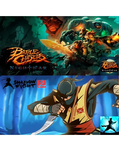 Battle Chasers Nightwar Shadow Fight 2 SE ios AppStore Battle Chasers Nightwar Shadow Fight 2 SE ios AppStore
