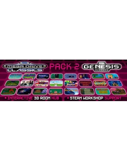 SEGA MegaDrive &amp Genesis Classics Pack 2 (Steam Gift)