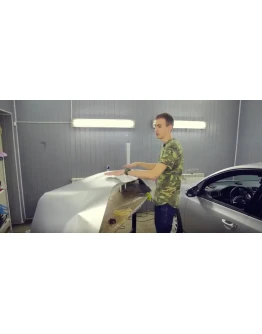 Оклейка переднего бампера со всеми нюансами