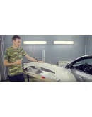 Оклейка заднего бампера со вставками нюансы