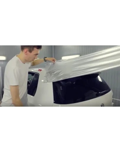 Оклейка спойлера на хетчбеке