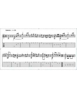 Рио-Рита. Ноты для гитары