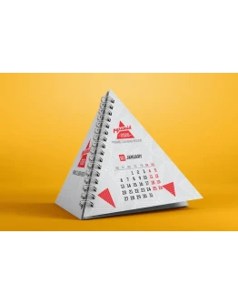 Pyramid Calendar Mockup Pyramid Calendar Mockup