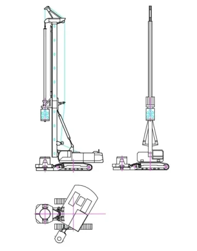 Динамический блок бурового станка BAURER